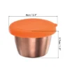 Unique Bargains Stainless Steel Picnic And Travel Salad Dressing Container With Lids Orange -Kitchen Tools Shop GUEST 6b6d79ef 5eae 40cb a2f3 43c424f3882f