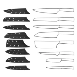 Unique Bargains Plastic Universal Knife Blade Cover Sleeves 8.58 Inch -Kitchen Tools Shop GUEST 6bc23988 3f88 4bb1 82fe 3cc6f301a747
