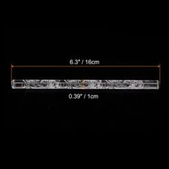 Unique Bargains Acrylic Embossed Non-Stick Round Head Baking Rolling Pins 2 Pcs