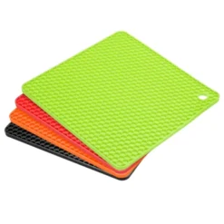Unique Bargains Silicone Heat Resistant Trivet Mats 4 Pcs -Kitchen Tools Shop GUEST 6c73726c 5f7e 4490 b977 19edbe6f16a5