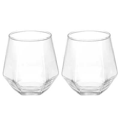 Unique Bargains Textures Walls Rims Diamond Whiskey Glasses 2 Pcs 11 Unique Bargains Textures Walls Rims Diamond Whiskey Glasses 2 Pcs - Image 9