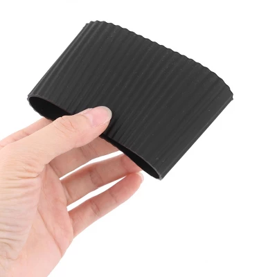 Unique Bargains Silicone Anti-Slip Heat Resistant Glass Bottle Mug Cone Cup Sleeve 4 Unique Bargains Silicone Anti-Slip Heat Resistant Glass Bottle Mug Cone Cup Sleeve - Image 2