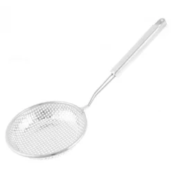 Unique Bargains Home Restaurant Stainless Steel Perforated Ladle Strainer Silver Tone 5.5" Dia -Kitchen Tools Shop GUEST 70c1e133 b97e 42d2 99fb 577524ff103d