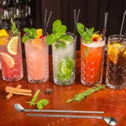 Unique Bargains Stainless Steel Reusable Long Handle Heart Shaped Spoon Straws 8 Pcs -Kitchen Tools Shop GUEST 728cb4fd 3905 499a a257 9c931f7ebd68