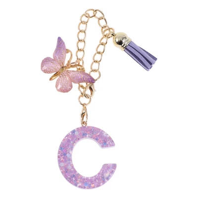 Unique Bargains Star Sequin Letter C Butterfly Tassel Water Cup Pendant Purple 1 Pc 7 Unique Bargains Star Sequin Letter C Butterfly Tassel Water Cup Pendant Purple 1 Pc - Image 5