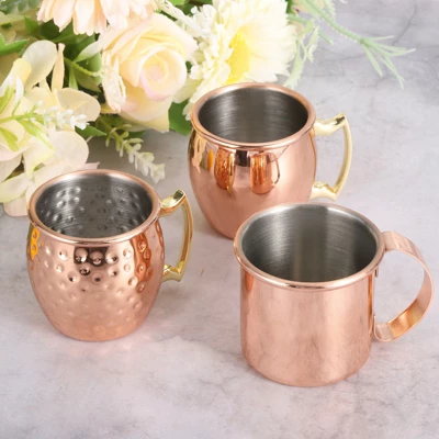 Unique Bargains Stainless Steel Shatterproof Wedding Party Reusable Cocktail Mugs 4 Unique Bargains Stainless Steel Shatterproof Wedding Party Reusable Cocktail Mugs - Image 2