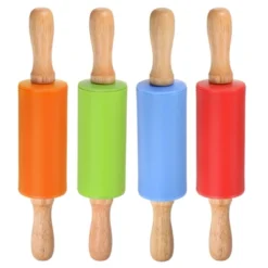Unique Bargains Kitchen Dough Pizza Wooden Handle Non-stick Reusable Silicone Rolling Pin 4 Pcs 12 Unique Bargains Kitchen Dough Pizza Wooden Handle Non-stick Reusable Silicone Rolling Pin 4 Pcs -Kitchen Tools Shop GUEST 739019bd 2af4 4ded a88c 4cf4f4aaff59