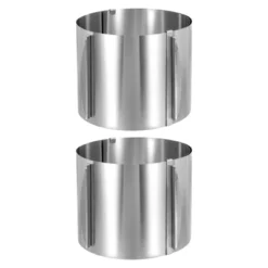 Unique Bargains Stainless Steel Round Adjustable Nonstick Cake Ring 2 Pcs -Kitchen Tools Shop GUEST 74551a97 27f5 447a a0f2 f23f340d07f2
