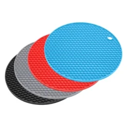 Unique Bargains Round Silicone Heat Resistant Non-slip Flexible Trivet Mats 4 Pcs 14 Unique Bargains Round Silicone Heat Resistant Non-slip Flexible Trivet Mats 4 Pcs -Kitchen Tools Shop GUEST 74c9101f b09d 4f44 ba73 bd6b094508b1