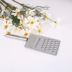 Unique Bargains Stainless Steel Non-Slip Ergonomic Design Durable Cheese Grater 10.2" X 3.3" Silver Tone 1 Pc -Kitchen Tools Shop GUEST 74cbd52e 4606 4c4b baa7 0b31f9031a3f