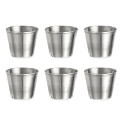 Unique Bargains Stainless Steel Wedding Party Shatterproof Reusable Cocktail Mugs 6 Pcs -Kitchen Tools Shop GUEST 75a30f4a f885 4134 b4cc e73d8dff4146