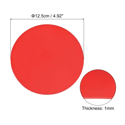 Unique Bargains Silicone Heat-Resistant Non-Slip Flexible Jar Opener Red 3 Pcs 3 Unique Bargains Silicone Heat-Resistant Non-Slip Flexible Jar Opener Red 3 Pcs