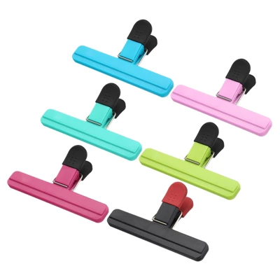 Unique Bargains Plastic Large Size Nonslip Kitchen Chip Bag Seal Grips 6 Pcs 6 Unique Bargains Plastic Large Size Nonslip Kitchen Chip Bag Seal Grips 6 Pcs - Image 4