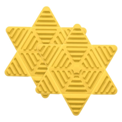 Unique Bargains Hexagon Star Heat Resistant Silicone Trivet Mat For Pots Coasters 2 Pcs 13 Unique Bargains Hexagon Star Heat Resistant Silicone Trivet Mat For Pots Coasters 2 Pcs - Image 11