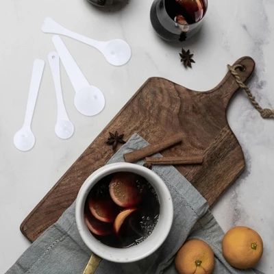 Unique Bargains Plastic Disposable Coffee Spices Measuring Spoon With Short Handle 30 Pcs 6 Unique Bargains Plastic Disposable Coffee Spices Measuring Spoon With Short Handle 30 Pcs - Image 4