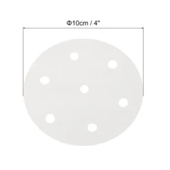 Unique Bargains Non-Stick Round Parchment Air Fryer Baking Steaming Paper Sheets White