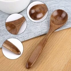 Unique Bargains Wooden Natural Grain Home Kitchen Soup Oil Salt Sugar Dining Spoons 5.5" Length Brown 6 Pcs 12 Unique Bargains Wooden Natural Grain Home Kitchen Soup Oil Salt Sugar Dining Spoons 5.5" Length Brown 6 Pcs -Kitchen Tools Shop GUEST 78c874ef 7ae0 4479 9330 8709b1b84f5d