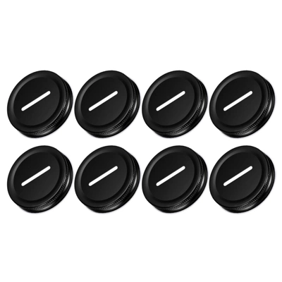 Unique Bargains Regular Mouth Coin Slot Bank Lid For Mason Jar Covers 8 Pcs 7 Unique Bargains Regular Mouth Coin Slot Bank Lid For Mason Jar Covers 8 Pcs - Image 5