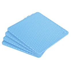 Unique Bargains Silicone Square Hot Pans Pads Heat Resistant Non-Slip Trivets 4 Pcs 25 Unique Bargains Silicone Square Hot Pans Pads Heat Resistant Non-Slip Trivets 4 Pcs -Kitchen Tools Shop GUEST 7b338412 9334 49ca ad19 c50abb523f6b