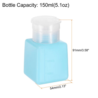 Unique Bargains Press Type ESD Anti-Splash Alcohol Dispenser With Sealing Plastic Lid 3 Unique Bargains Press Type ESD Anti-Splash Alcohol Dispenser With Sealing Plastic Lid