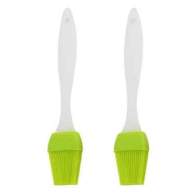 Unique Bargains Flexible Silicone Heat Resistant Non-stick Cooking Baking Tool Brush Green 2 Pcs 5 Unique Bargains Flexible Silicone Heat Resistant Non-stick Cooking Baking Tool Brush Green 2 Pcs - Image 3