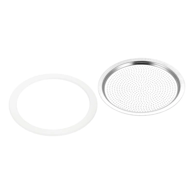 Unique Bargains Coffee Machine Replacement Mocha Pot Silicone Gaskets And Stainless Steel Filters 11 Unique Bargains Coffee Machine Replacement Mocha Pot Silicone Gaskets And Stainless Steel Filters - Image 9