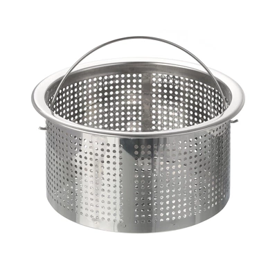 Unique Bargains Stainless Steel Mesh Rust-Proof With Handle Kitchen Sink Strainer 1 Pc 6 Unique Bargains Stainless Steel Mesh Rust-Proof With Handle Kitchen Sink Strainer 1 Pc - Image 4