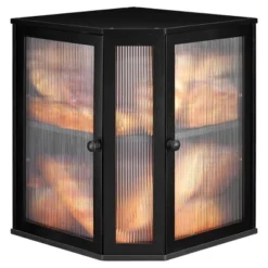 Unique Bargains Bamboo Acrylic Wavy Double Door Panel Large Corner Bread Container Black 13 Unique Bargains Bamboo Acrylic Wavy Double Door Panel Large Corner Bread Container Black -Kitchen Tools Shop GUEST 83aae584 087b 4341 961f e2989eab66d8