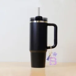 Unique Bargains Star Sequin Letter B Flower Tassel Water Cup Pendant Purple 1 Pc -Kitchen Tools Shop GUEST 8423152d 32f1 4238 81f9 649b1c6677c3