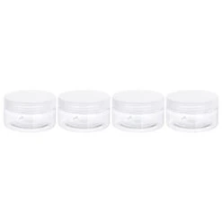 Unique Bargains Round Plastic Empty Organizing Jars With Transparent Screw Top Lids 4 Pcs 11 Unique Bargains Round Plastic Empty Organizing Jars With Transparent Screw Top Lids 4 Pcs -Kitchen Tools Shop GUEST 851ad3c9 4d84 46f4 97ed 9282651e2cde