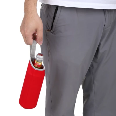 Unique Bargains Neoprene Insulated Water Bottle Sleeves With Finger Strap 2.56"x7.09" 4 Pcs Black Navy Blue Green Gray 6 Unique Bargains Neoprene Insulated Water Bottle Sleeves With Finger Strap 2.56"x7.09" 4 Pcs Black Navy Blue Green Gray - Image 4