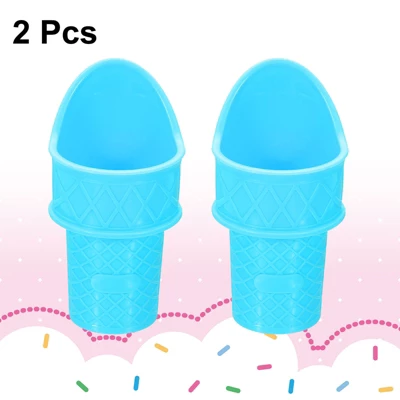 Unique Bargains Plastic Reusable Mini Lightweight Party Ice Cream Cone Scoop 2 Pcs 4 Unique Bargains Plastic Reusable Mini Lightweight Party Ice Cream Cone Scoop 2 Pcs - Image 2