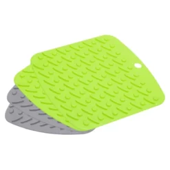 Unique Bargains Heat Resistant Non-Slip Flexible Durable Trivet Mat 4 Pcs -Kitchen Tools Shop GUEST 882f2730 4205 4850 9860 f6e56e786d92