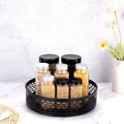 Unique Bargains Carbon Steel Adjustable Rotating Rack Pantry Lazy Susan Organizer 1 Pc 11 Unique Bargains Carbon Steel Adjustable Rotating Rack Pantry Lazy Susan Organizer 1 Pc -Kitchen Tools Shop GUEST 889de1ca 792b 40dc 8d8b 4d3a2f4be2b4