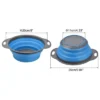 Unique Bargains Collapsible Colander Silicone Round Foldable Strainer With Handle 1 Unique Bargains Collapsible Colander Silicone Round Foldable Strainer With Handle -Kitchen Tools Shop GUEST 8a186cfc 1844 4de9 80cc 22da27d11c0f