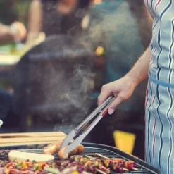 Unique Bargains Silicone Handle Stainless Steel BBQ Non-stick Locking Tongs Burgundy 9"&12" 2 Pcs 11 Unique Bargains Silicone Handle Stainless Steel BBQ Non-stick Locking Tongs Burgundy 9"&12" 2 Pcs -Kitchen Tools Shop GUEST 8a243bc7 d81c 4270 a76b ed904f4a6787