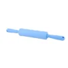 Unique Bargains Home Kitchen Nonstick Dough Handled Rolling Pin 7.9" Blue 1 Pc
