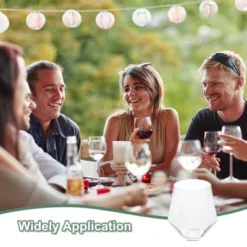 Unique Bargains PET Diamond Shape Stemless Lightweight Wine Glasses -Kitchen Tools Shop GUEST 8be71cd0 0c26 4833 83f8 e3761ad7d8b3