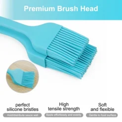 Unique Bargains Heat Resistant Non-stick Grilling Oil Baking Basting Silicone Brush Blue 2 Pcs -Kitchen Tools Shop GUEST 8bf43005 209e 4a0d a8c9 af1894e7cbd2