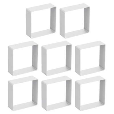 Unique Bargains Metal Square Lightweight Durable Cookie Cutter 1.8 X 1.8 X 0.67 Inch Silver 8 Pcs 8 Unique Bargains Metal Square Lightweight Durable Cookie Cutter 1.8 X 1.8 X 0.67 Inch Silver 8 Pcs - Image 6