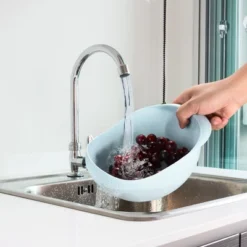 Unique Bargains Plastic Multipurpose Rice Fruit Washing Colander Drain Basket -Kitchen Tools Shop GUEST 8da52f16 5e83 4d48 8ccc 2486573f6be6
