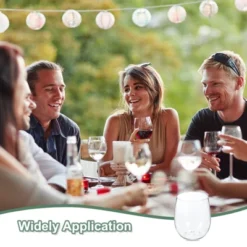 Unique Bargains Party PET Stemless Lightweight Wine Glasses Drinkware 12oz 2 Pcs -Kitchen Tools Shop GUEST 8e0a28ea 6363 4012 a9a0 da0a7a10e2ed