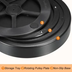 Unique Bargains Multifunctional Durable 360° Rotation 3 Tiers Lazy Susan Organizer -Kitchen Tools Shop GUEST 8e0cfa09 b341 4765 846f d97de3f57359