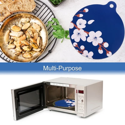 Unique Bargains Non-Slip Multifunctional Silicone Mats For Induction With Handle 2 Pcs 6 Unique Bargains Non-Slip Multifunctional Silicone Mats For Induction With Handle 2 Pcs - Image 4