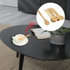 Unique Bargains Household Kitchen Porridge Soup Sugar Salt Wooden Spoon 6 Pcs 10 Unique Bargains Household Kitchen Porridge Soup Sugar Salt Wooden Spoon 6 Pcs -Kitchen Tools Shop GUEST 8f24118e 302b 4285 8551 353b40f81785