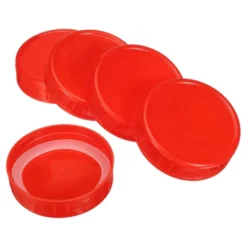 Unique Bargains Regular Mouth Plastic Mason Jar Lids With Silicone Sealing Ring 10 Pcs -Kitchen Tools Shop GUEST 8fd62097 b08e 4876 81ab 684b29a2bfc8