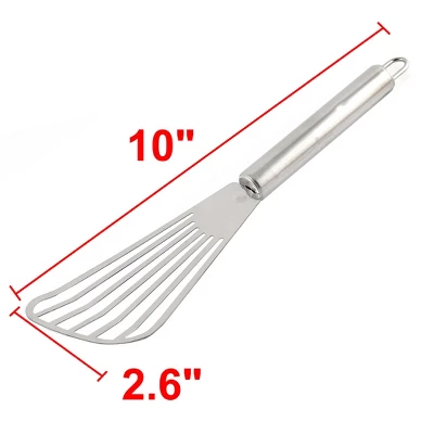 Unique Bargains Home Kitchen Stainless Steel Slotted Barbecue Spatulas And Turners Silver Tone 1 Pc 3 Unique Bargains Home Kitchen Stainless Steel Slotted Barbecue Spatulas And Turners Silver Tone 1 Pc