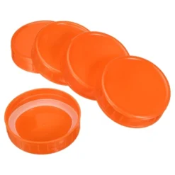 Unique Bargains Regular Mouth Plastic Mason Jar Lids With Silicone Sealing Ring 10 Pcs -Kitchen Tools Shop GUEST 92c1c81a 1544 49ce b495 35dba7f0e8d1