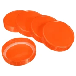Unique Bargains Wide Mouth Plastic Mason Jar Lids With Silicone Sealing Ring 10 Pcs -Kitchen Tools Shop GUEST 92c9aff9 3a92 4282 a43a a9c7447ec0ed
