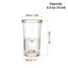 Unique Bargains Polystyrene Lightweight Shot Glasses With Gold Mountain Design 1 Pc -Kitchen Tools Shop GUEST 937f2d75 fdc4 4248 b071 55ce50e5ab47